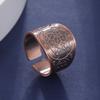 LIKGREAT Sechszackiger Stern Siegel Salomons Ring Der Schutzring der 7 Erzengel Metatron Würfel Lilith Symbol Amulett Schmuck