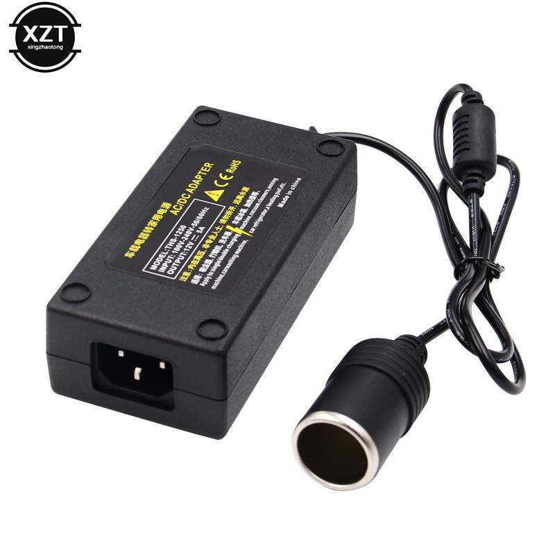 AC Power Converter DC 110V 220V To 12V 5A Car Cigarette Lighter Charger Socket For Car Vacuum Cleaner Refrigerator Adapter