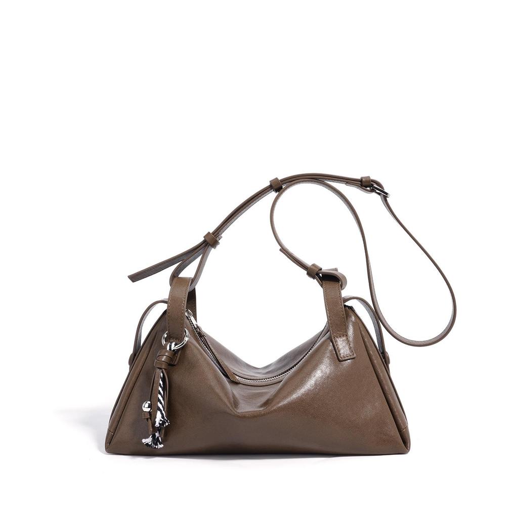 High-end Pillow Scalp Women's Bag Large Capacity Shoulder Bag High-end Light Luxury Niche Commuter Crossbody Bag