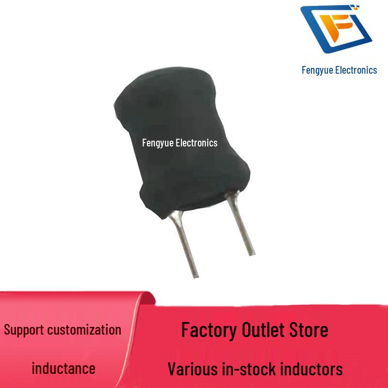 Magnetic I-shaped Coil Inductor DR6*8 1mH 0.15mm with Heat Shrink Tubing
