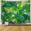 Tropical Palm Leaf Tapestry Botanical Leaves Wall Hanging Blanket for Living Room Bedroom Dorm Home Decor Nature Theme Tapestry