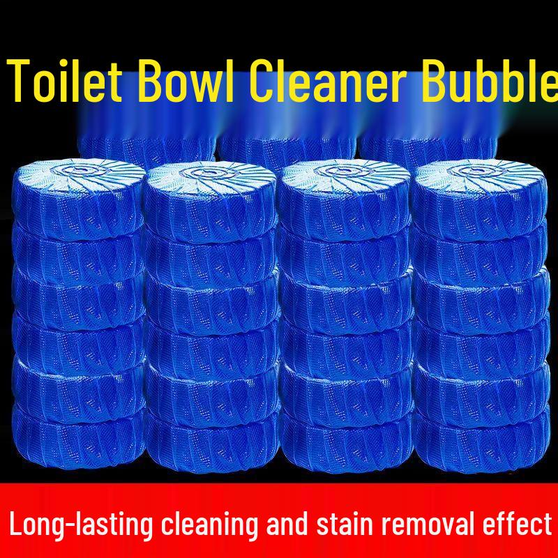 Blue Bubble Toilet Cleaner - Scented, Deodorizing Descaler & Disinfectant