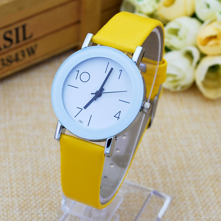 Middle School Student Belt, Fashion Boys And Girls Series Couple, Student Watch, Digital Watch 834 красный