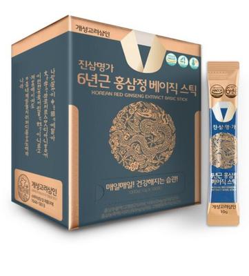Kaesung Goryeo Samin JinSamMyungGa 6-Year Red Ginseng Stick – Premium Korean Ginseng