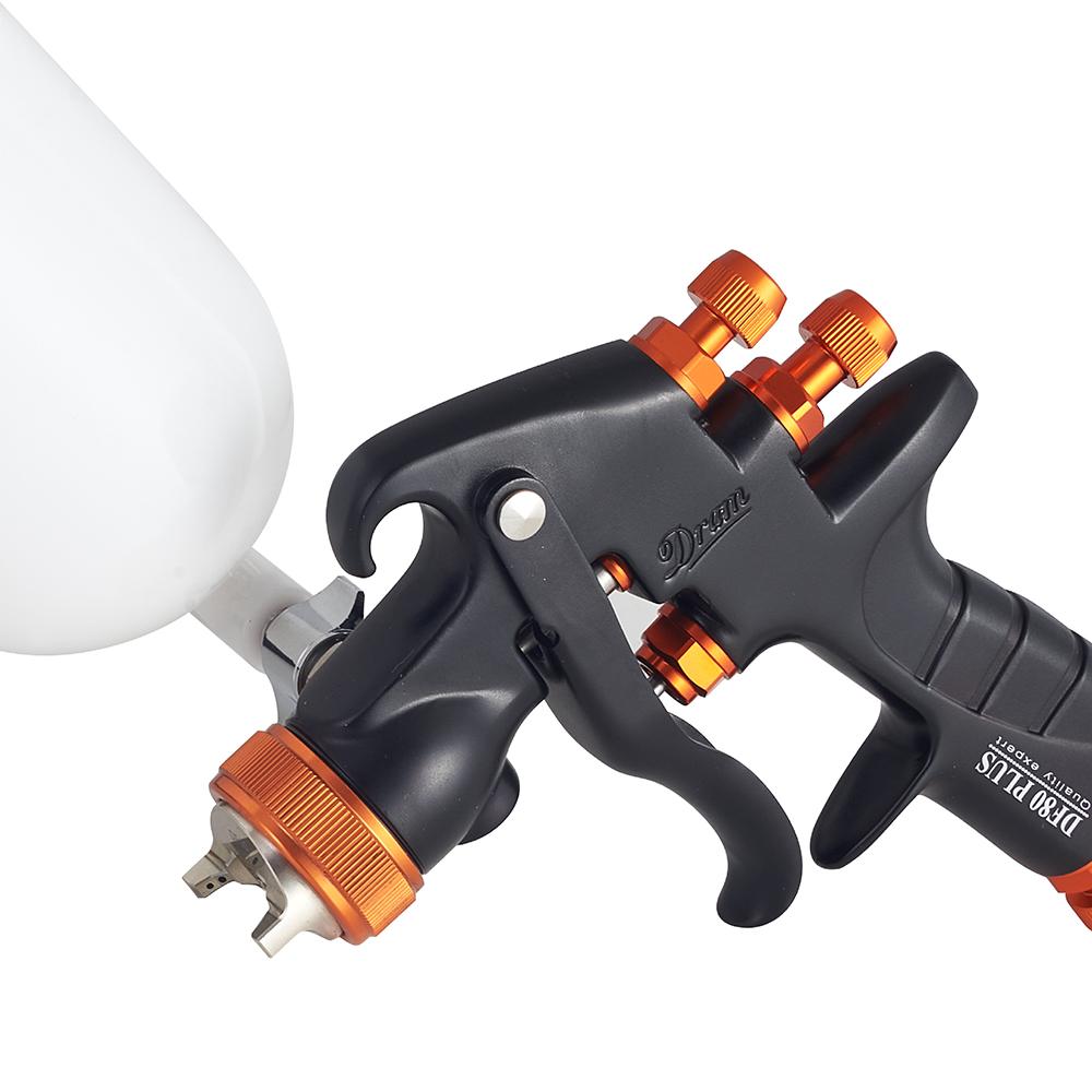 1.0mm 1.3mm 1.5mm 1.8mm Yüksek Atomizasyon Otomotiv Mobilya Son Kat UV Vernik Özel Endüstriyel Yüksek Basınçlı Püskürtme Tabancası