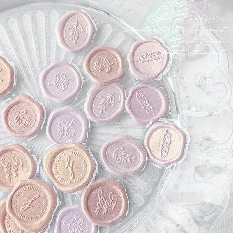 

18 шт. винтажные сургучные наклейки-штампы DIY Скрапбукинг журнал планировщик украшения корейские канцелярские принадлежности Kawaii конверт уплотнительные бирки