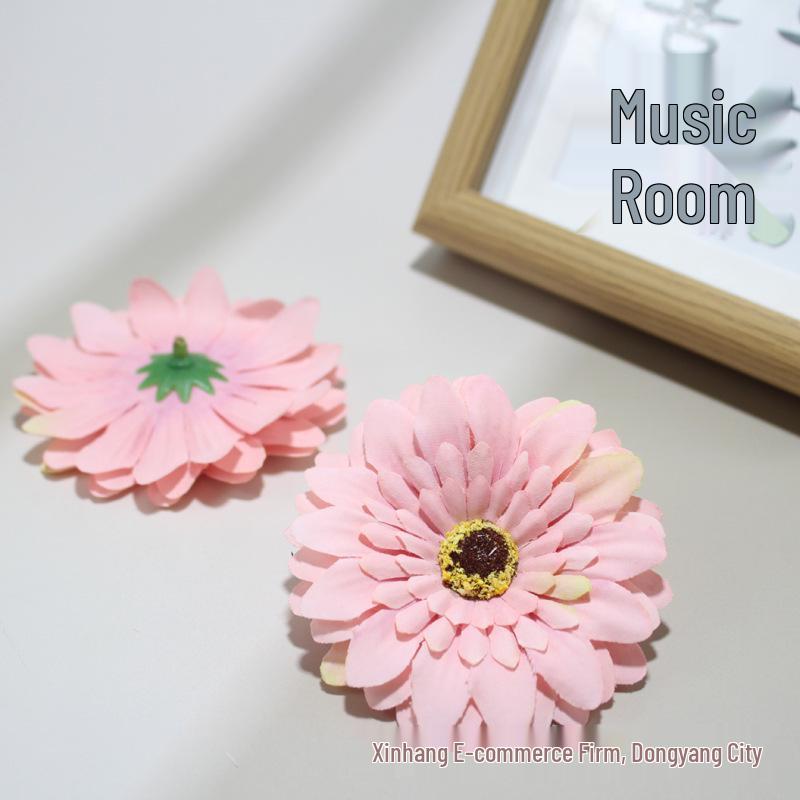 Decorative African Daisy & Persian Chrysanthemum Hair Accessories & DIY Flower Arrangement Props