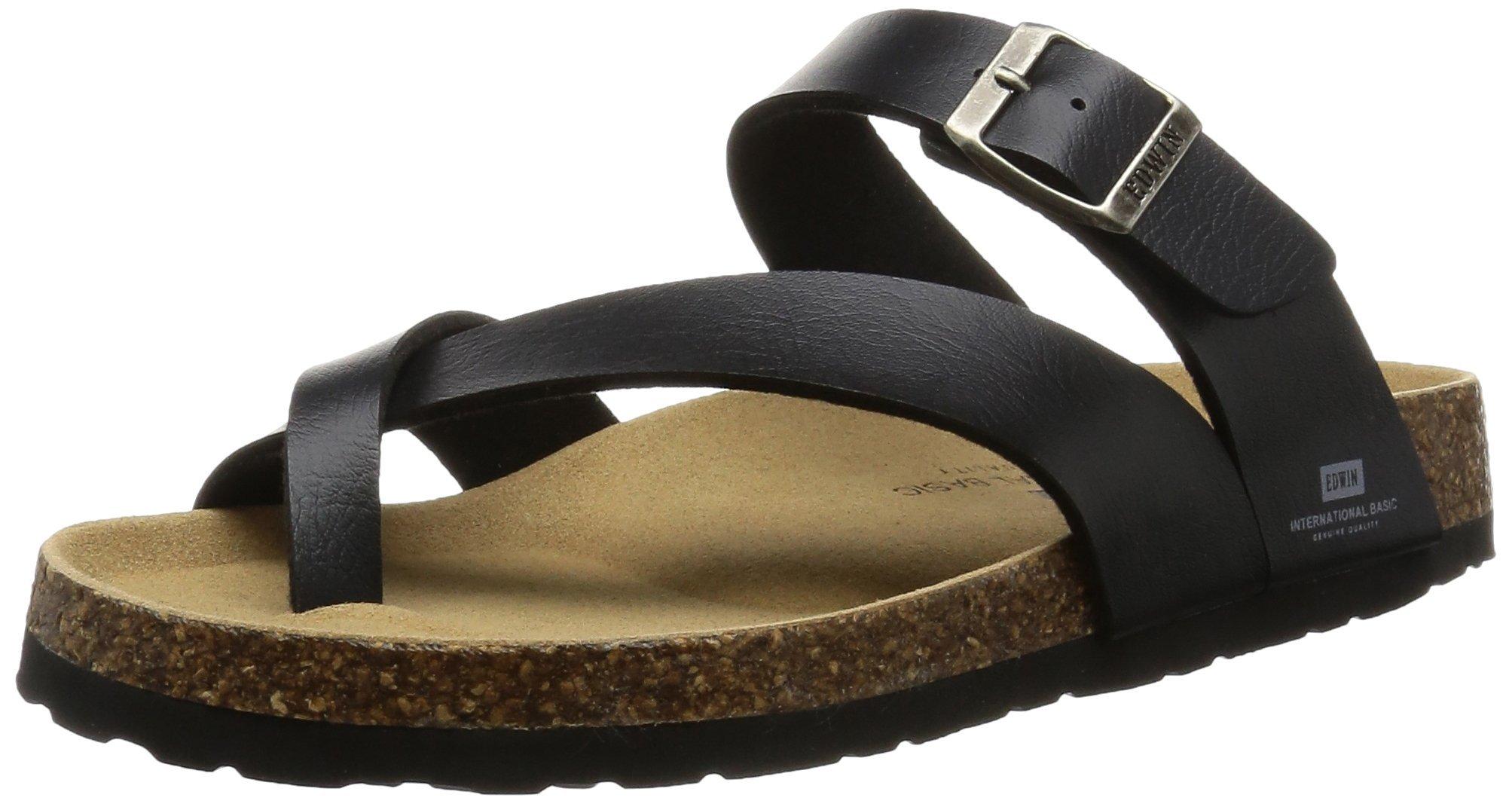 EDWIN Sandals EB1003 EB1003 9 (Black/26.0)