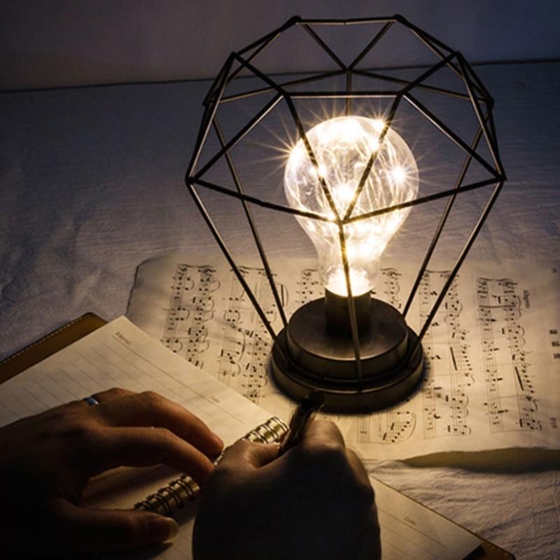 Large Size High Cage Electric Wireless Desk Lamp For Home Office Balcony Be