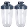 24OZ Transparent Blender Cup Container Lid Set Replacement Fit for 600W/900W Juicer
