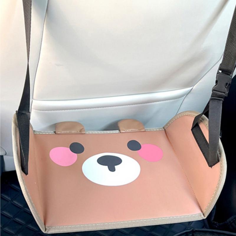 1 Piece Auto Backseat Suspension Hammock Car Travel Rest Foot Mat Office Footstool Suspension Adjust Interior Trim Supplies