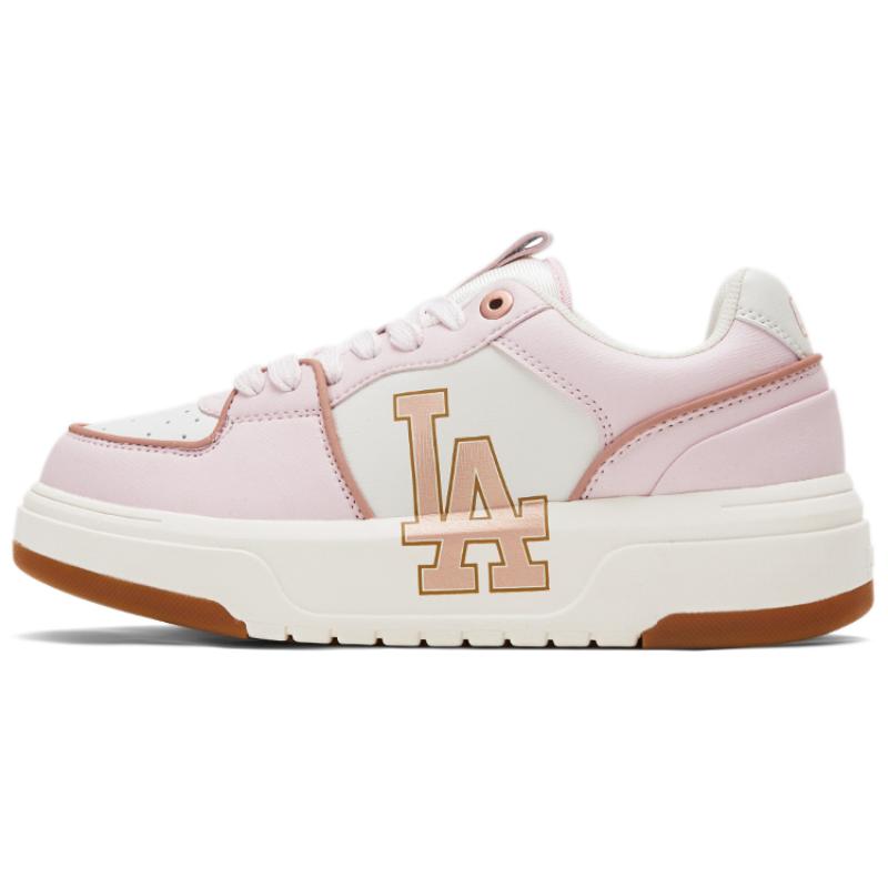 MLB Chunky Liner Bare Eyes 3D Низкие Скейт-Кеды Унисекс Розовые Кроссовки 38.5