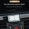 Car Air Conditioning Vent Electronic Quartz Clock Auto  Square Vertical Luminous Digital Car Clock