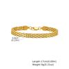 Minimalist Stackable Chain Bracelet for Women, 18K Gold Plated Stainless Steel, Waterproof Non Tarnish Dainty Jewelry Gift