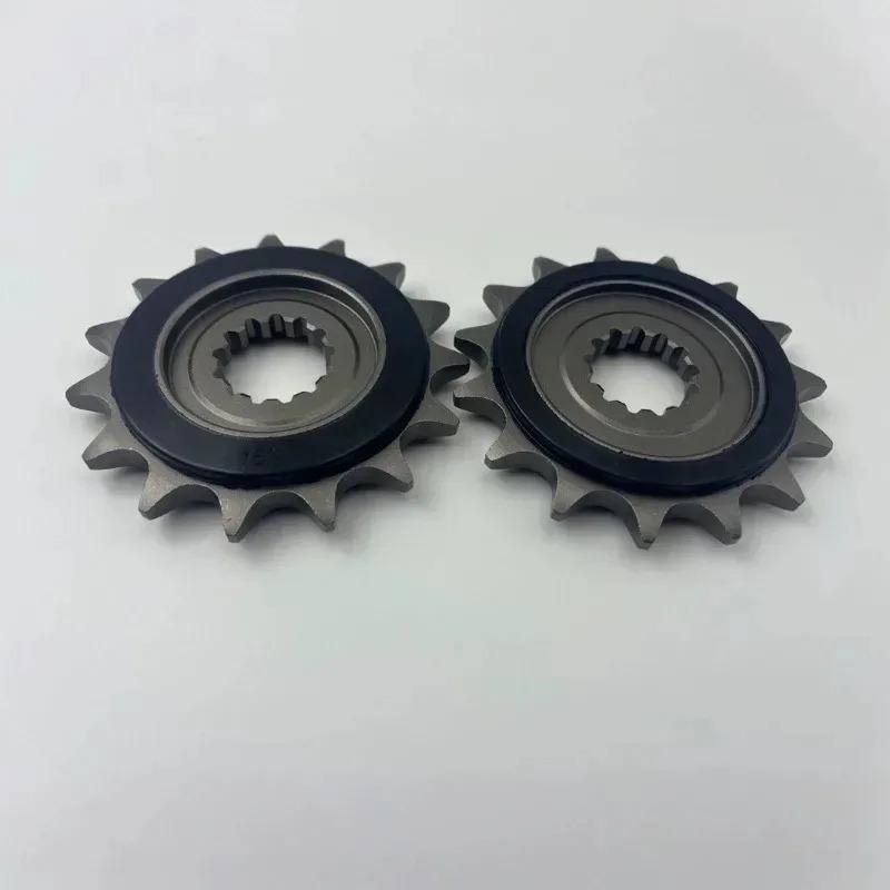 Für CFMOTO 450MT 450mt 450 MT 15Z Leises Langlebiges Motorrad Frontzahnrad Kettenrad Schwungrad Ritzel
