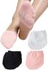 TOMOTHY Toe Toe Part Baby Pink Socks, 3-Pair Set, Covers, Anti-Slip, Socks, Black, White,