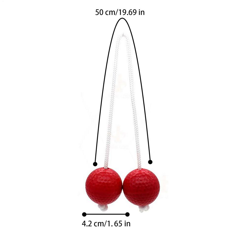 Ladders Ball Replacement Ladders Toss Game Ball Outdoor Hard Golf Training Ball Parent-Child Interaction Portable Exercise Tool