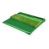 Golf Hitting Mat with Ball Tray Portable Heavy Duty Home Use Training PP Grass