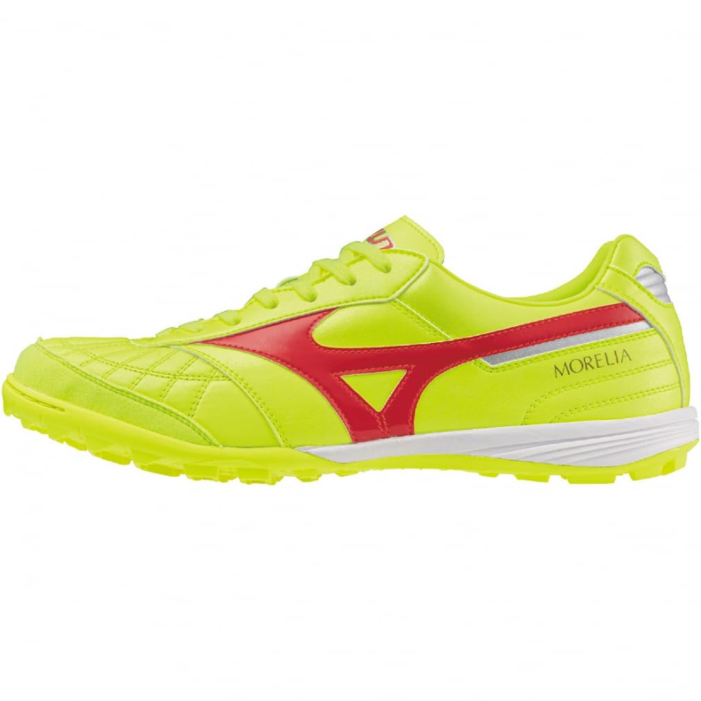 

Mizuno Кроссовки для мини-футбола унисекс Morelia Sara JP TF 45 желтые красные