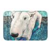Nope Bull Terrier Dog Lazy Front Floor Door Entrance Mats Indoor Animal Pet Kitchen Bathroom Doormat Living Room Carpet Rug