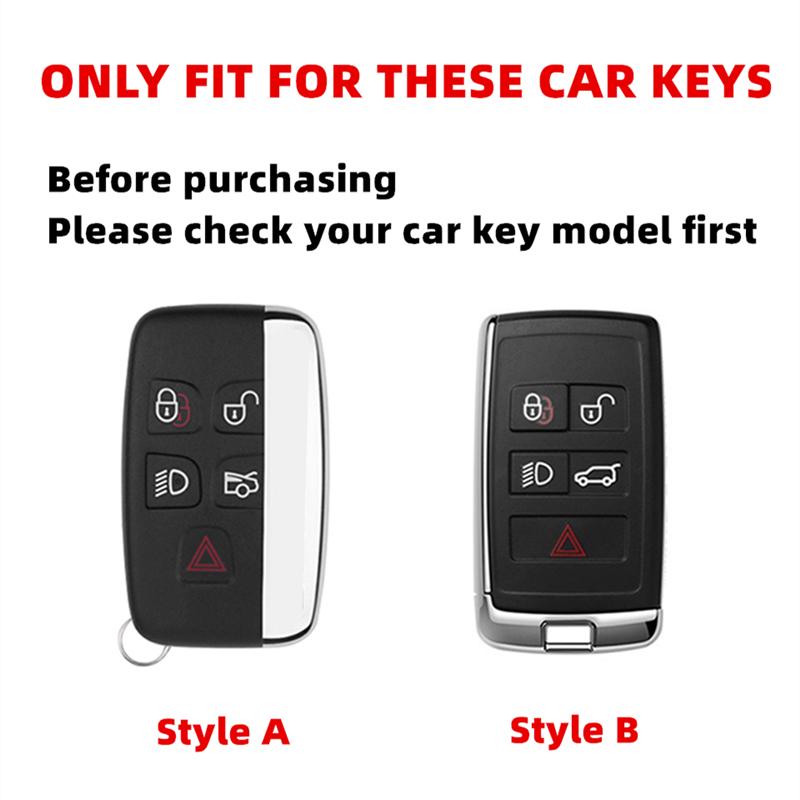 High Quality Leather Car Remote Key Cover Case Holder shell For Jaguar New F-PACE S-TYPE C-X16 V12 XE XJ XJL XF E-PACE Guitar