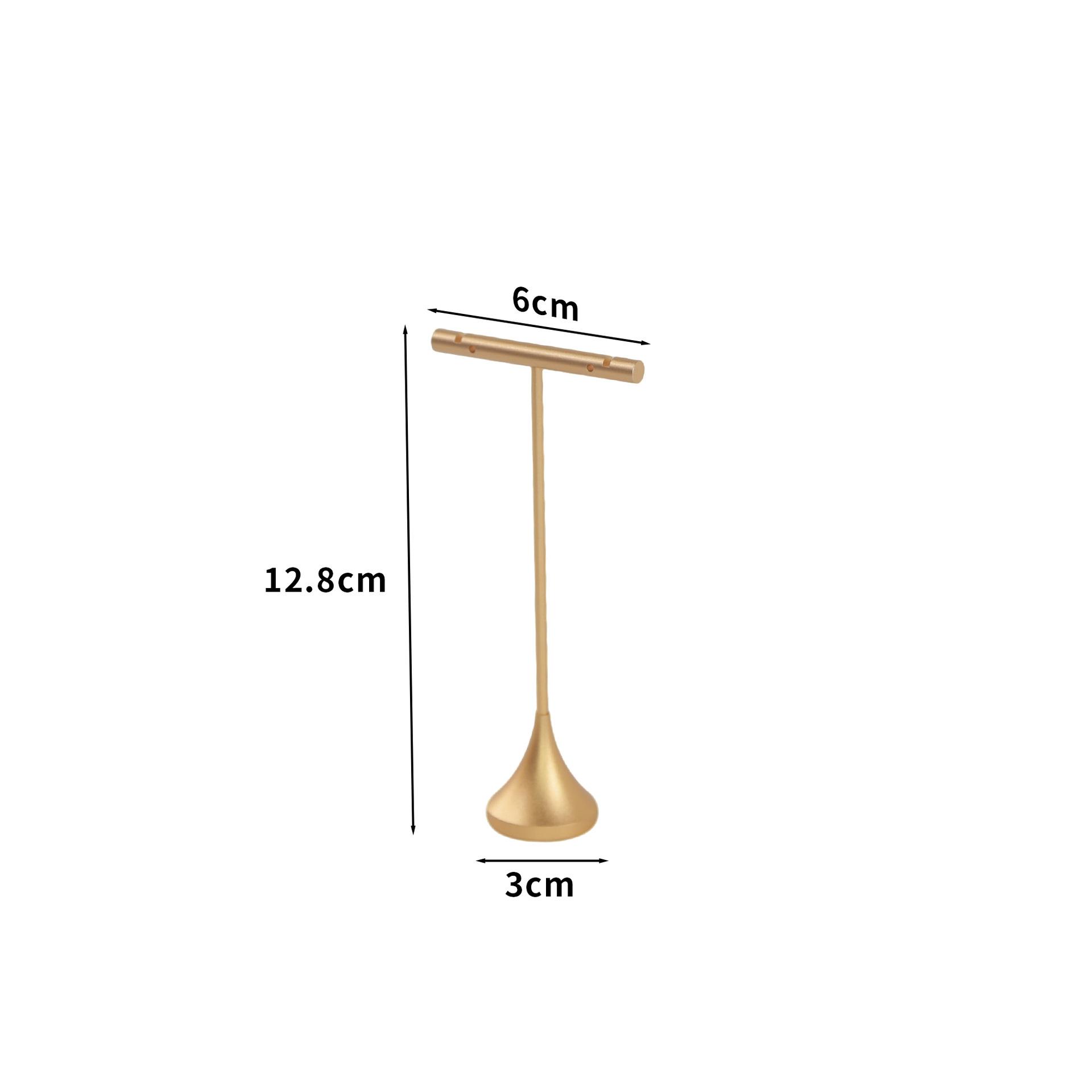 

Metal T Bar Earring Display Stand for Shop Selling Stud Earrings Storage Holder Dangle Jewelry Ring Photography Organizer Hanger