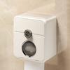 Punch-Free Toilet Tissue Box Plastic Paper Towel Holder Roller Tissue Holder  Bathroom