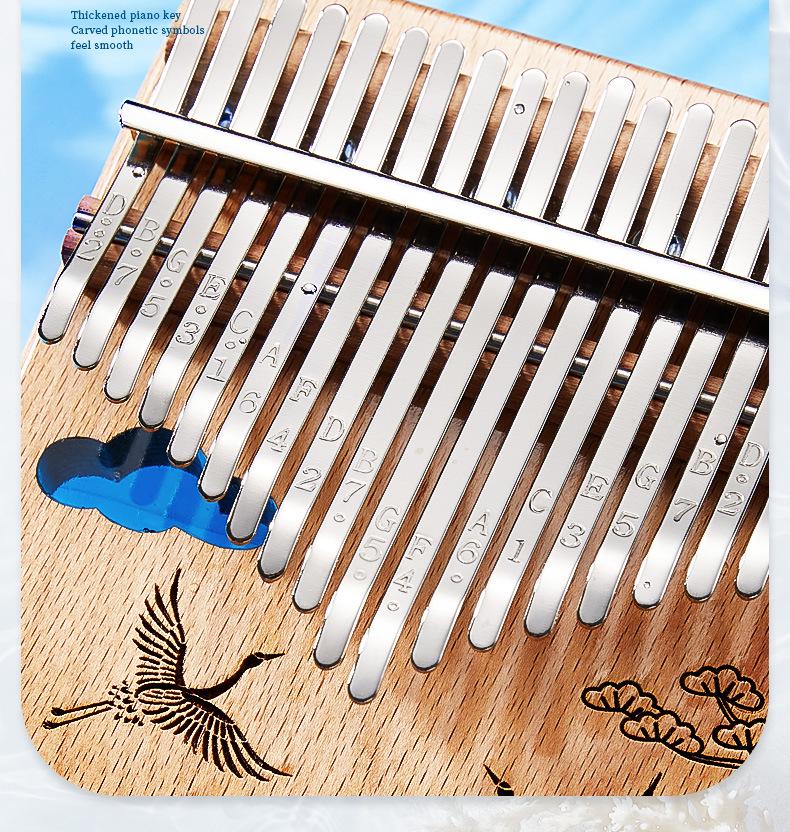 CEGA 17-Key Resin Kalimba Thumb Piano - Small Musical Instrument for Kids