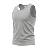 Men S Sleeveless Sports Vest Solid Color Casual Summer