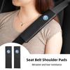LEG1 Car Seat Belt Cover Safety Belt Two-colour Splicing Shoulder Protection Pads For VW Tiguan CC Jetta Polo Passat T-ROC Touareg