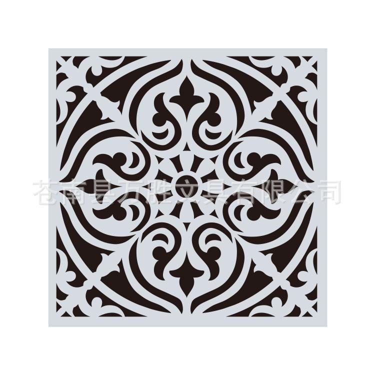 Plantillas Decorativas de Mandala con Patrones Bonitas Plantillas Huecas para Pintura en Spray Duraderas Lavables Herramienta de Dibujo para Decoración de Ventanas y Paredes DIY