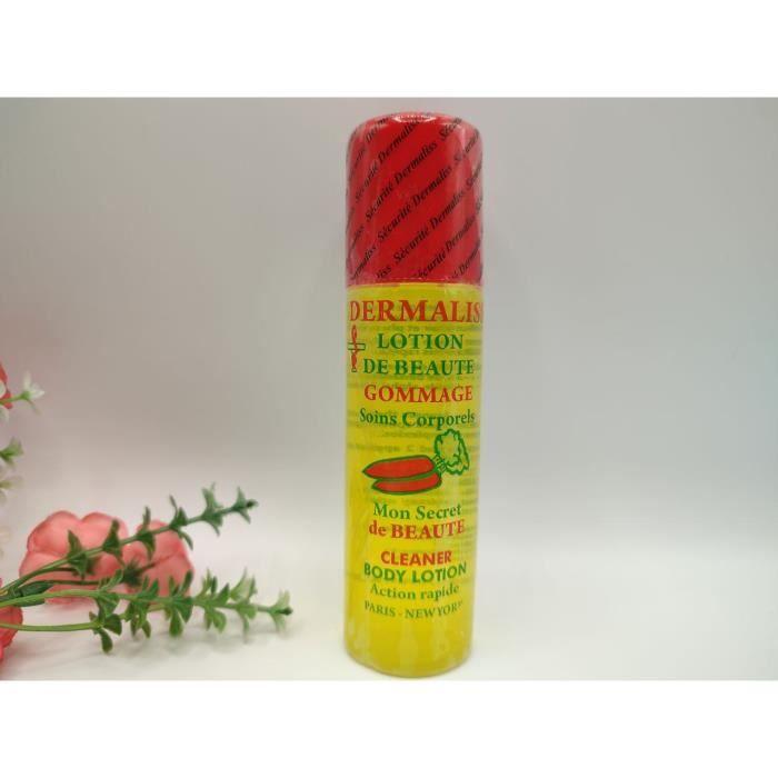 Lotion Gommante - Dermalisse - Éclaircissante - Sans Parabène - Pour Tous Types De Peau - Texture Lotion