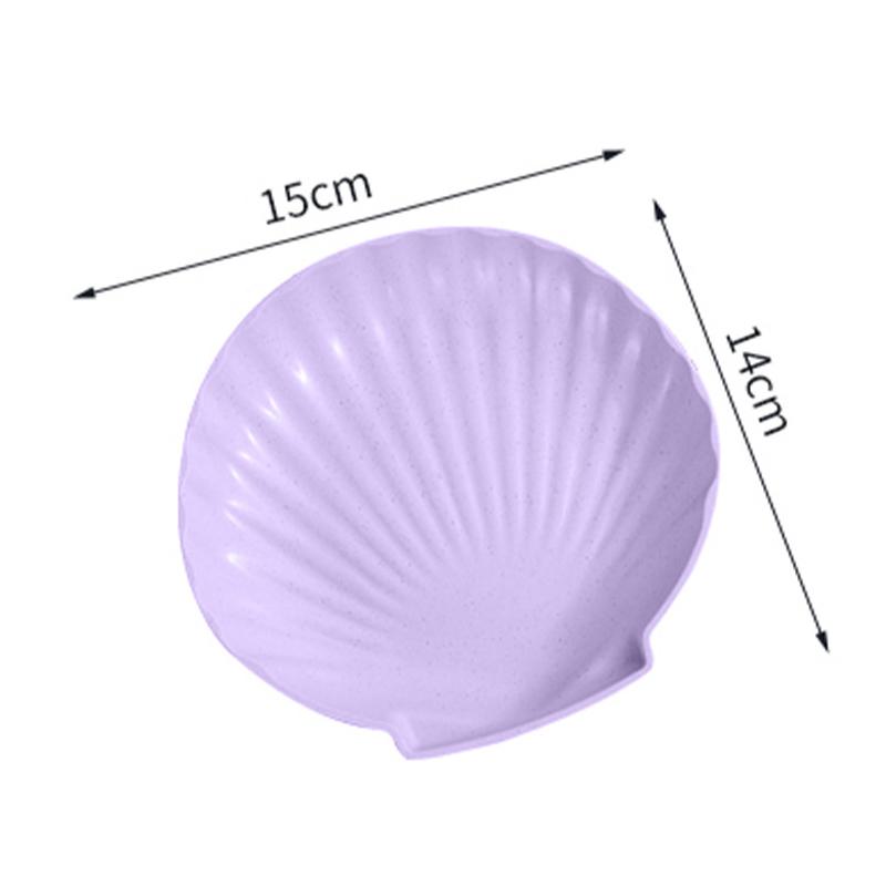 3Pcs Creative Plastic Fruit Plate, Snack Plate, Vegetable Plate, Bone Spitting Plate Snack Plate Nut Plate Dessert Plate