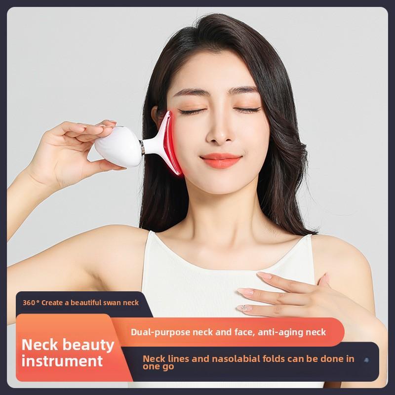 Neck Beauty Instrument Dilute Neck Lines Neck Care Massager Neck Protection Instrument Lift and Tighten Nasolabial Folds Beauty Instrument