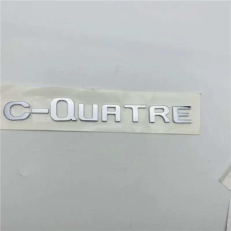 Adesivo Targhetta Nome Logo Portellone Posteriore Per C2 C4 C5 2.3 C3-XR C-elysee C-QUATRE