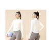UV Protection Ice Cool Cycling Jacket - Breathable, Tight-Fitting, Stand-Up Collar, Sun-Safe Sportswear for Summer