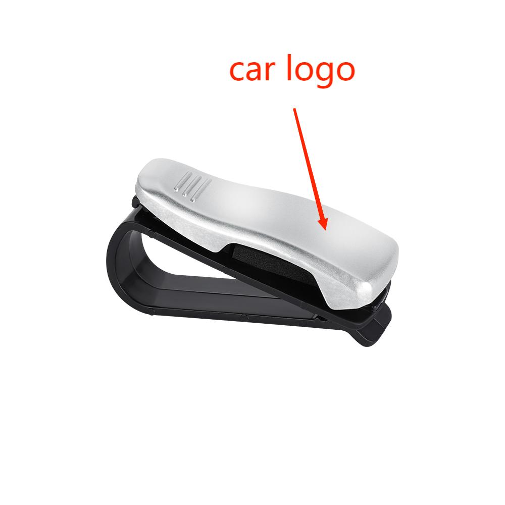 Universal ABS Car Visor Glasses Clip Sunglasses Clip Card Ticket Clip Fastening Clip For Citroen C4L VTS C-ELYSEE C3-XR C5 DS C2