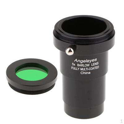 Okular teleskopowy 5x do fotografii astronomicznej z filtrem