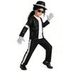 Ubrania Michaela Jacksona Halloween Cosplay Impreza Urodzinowa Kostium do Występu Tanecznego Stroje Gwiazdy Pop