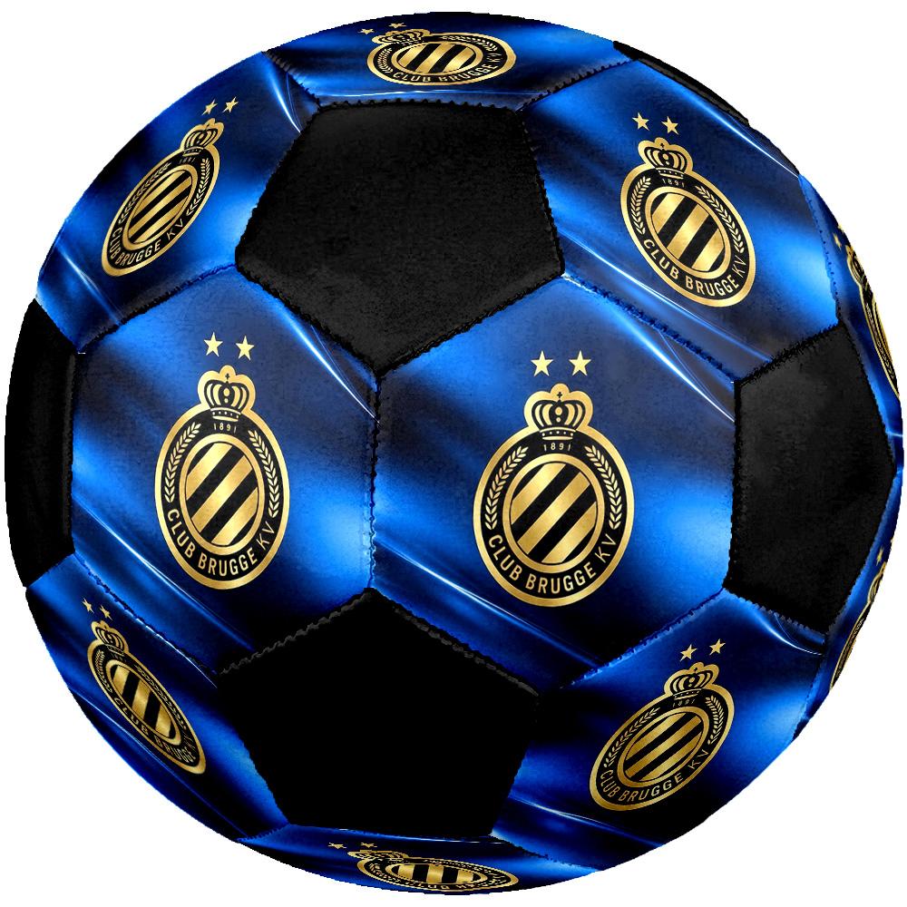 Club Brugge KV Soccer Ball Colorful All Ages Machine Stitched PVC Competition Ready Durable High-Bounce.SIZE5