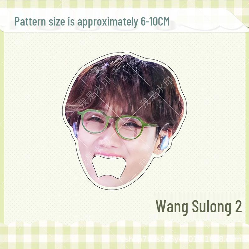 Wang Sulong Akryl Konsertstil Rolig Stor Mun Magnetisk Flasköppnare Magnet