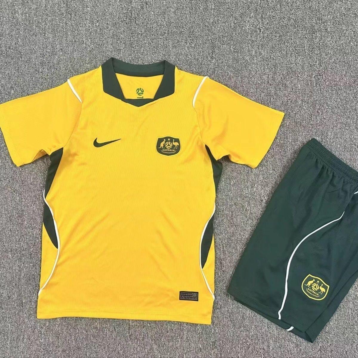 Australia 2026 World Cup Jersey Fan Version same style Soccer Shirt 18 жёлтый