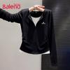 Baleno Women's Faux Two-Piece Color-Block Slim-Fit Long-Sleeve T-Shirt