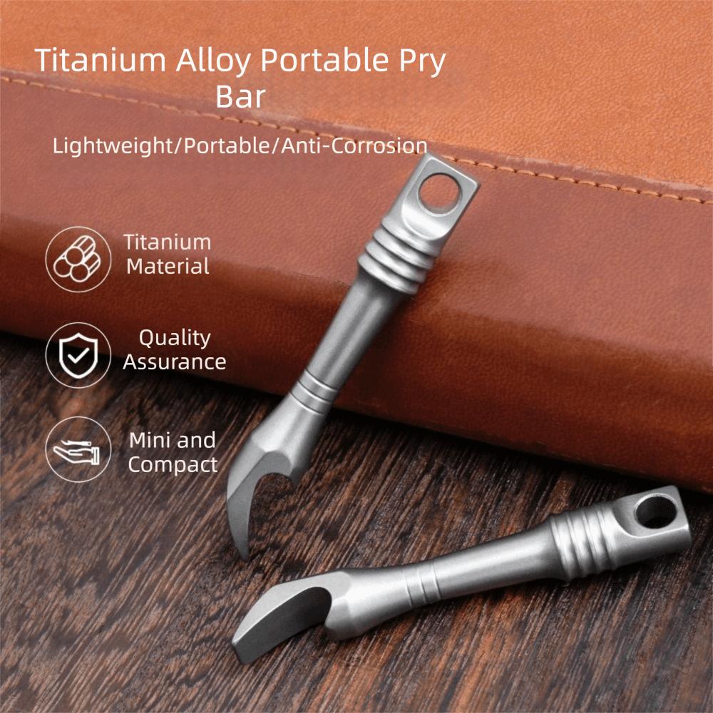 Multi-functional EDC Multi-functional Tool Titanium Zinc Zinc Alloy Bottle Opener  Daily Use