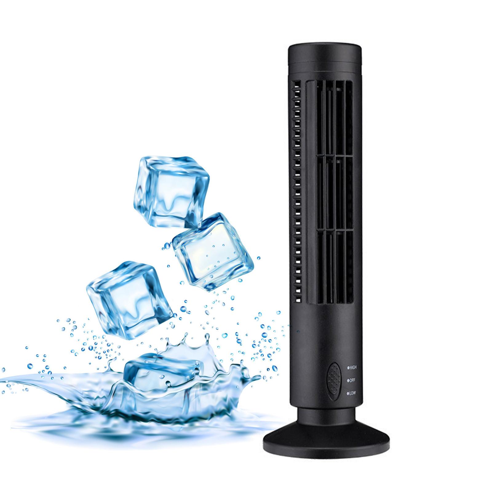 

Безлопастной вентилятор, электрический вентилятор, вертикальный электрический вентилятор, безлопастный постоянный вентилятор для спальни, предметы домашнего обихода, летние подарки для всей семьи One Size чёрный