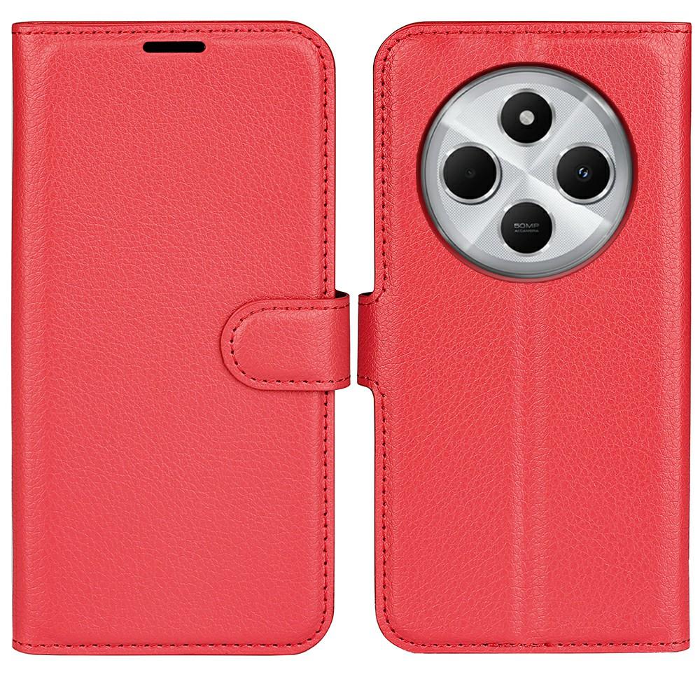 For Xiaomi Poco C75 4G/Redmi 14R 5G/14C 4G Case Litchi Texture Shockproof Leather Wallet Phone Cover