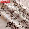 1PC Nuan Series Fashionable Retro Printed Blackout Curtains 100% Blackout Thick Curtain for Bedroom Living Room Balcony Window for Home Decor