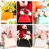 Portable Flower Box Rose Packaging Box Wrapping Paper Bag Gift Box Flower Shop Wedding Valentine's Day Birthday Party Gifts