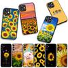 Yellow Flower Sunflower Cover Phone Case for Samsung Galaxy A36 A17 A26 A07 A35 A54 A53 A13 A33 A34 S8 S9 S20 S21 FE S10 Plus