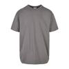 T-shirt - Urban Classics - Basic - Coton Biologique - Manches Courtes - Grande Taille - Gris Foncé